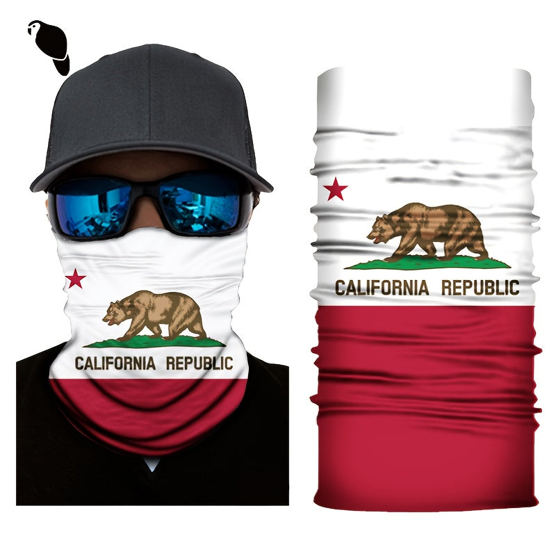 National Flag Series Multifunctional Riding Mask 3D Warm Magic Bandana