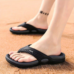 Men's Massage Thong Sandals Non Slip Flip flops for Indoor Outdoor