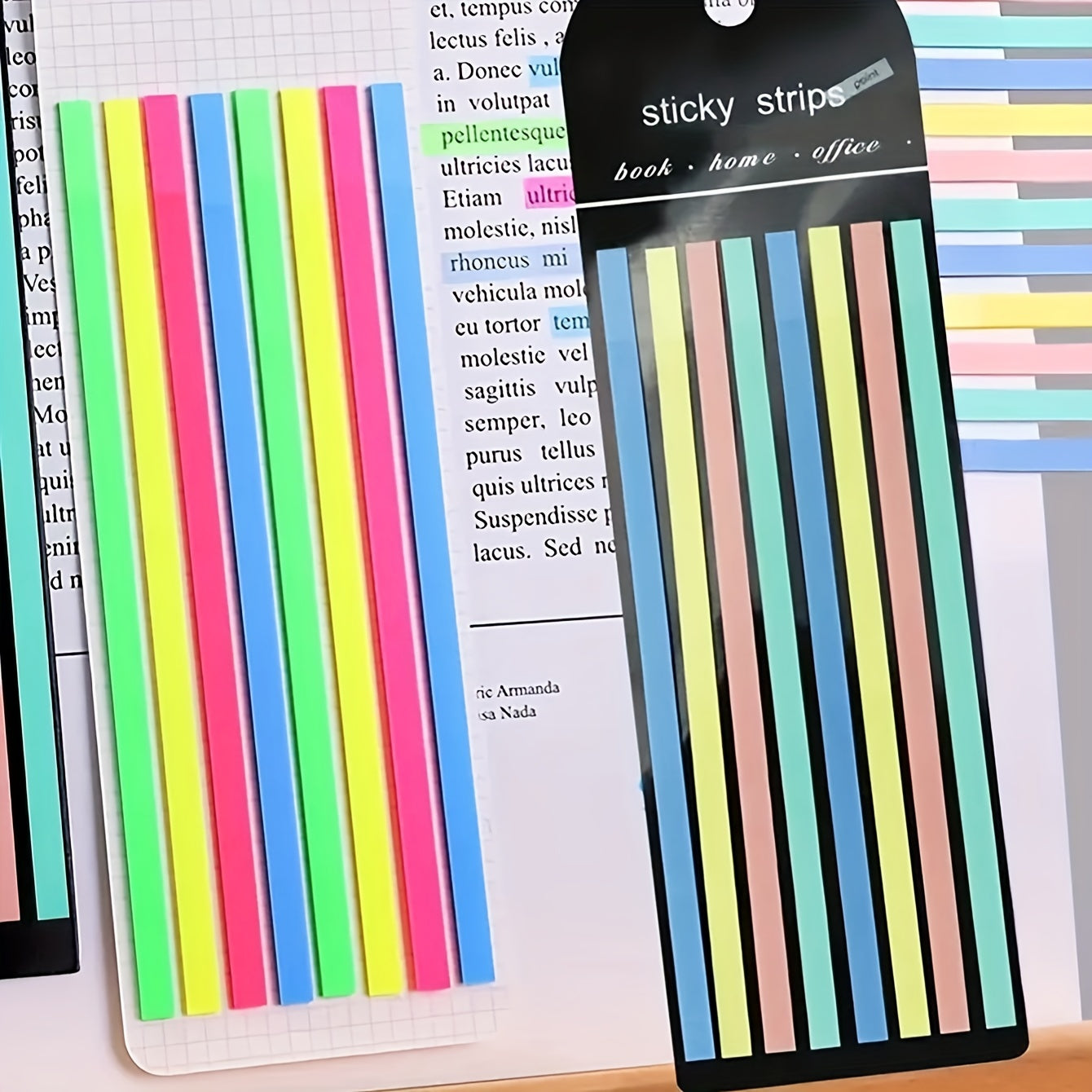 160 Long Index Sticky Notes Waterproof Stickers