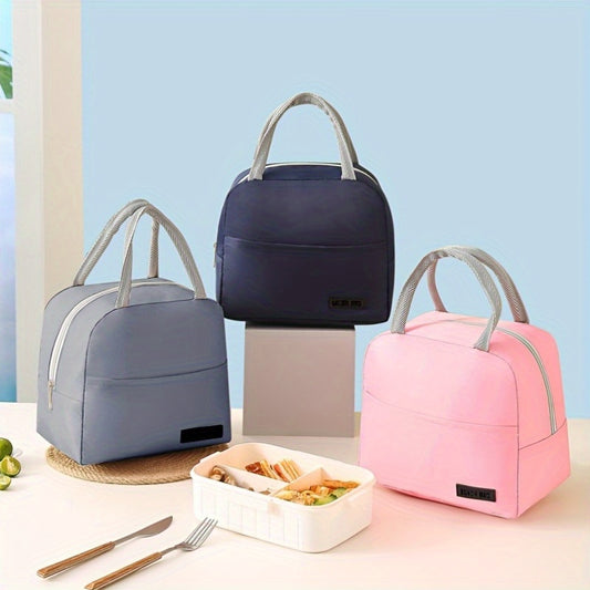 Student Lunch Bag Aluminum Foil Insulation Waterproof Oxford Cloth