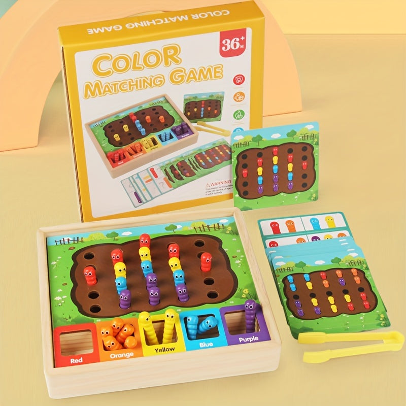 Wooden Bug Catching Game for Kids - Back to School Fun!