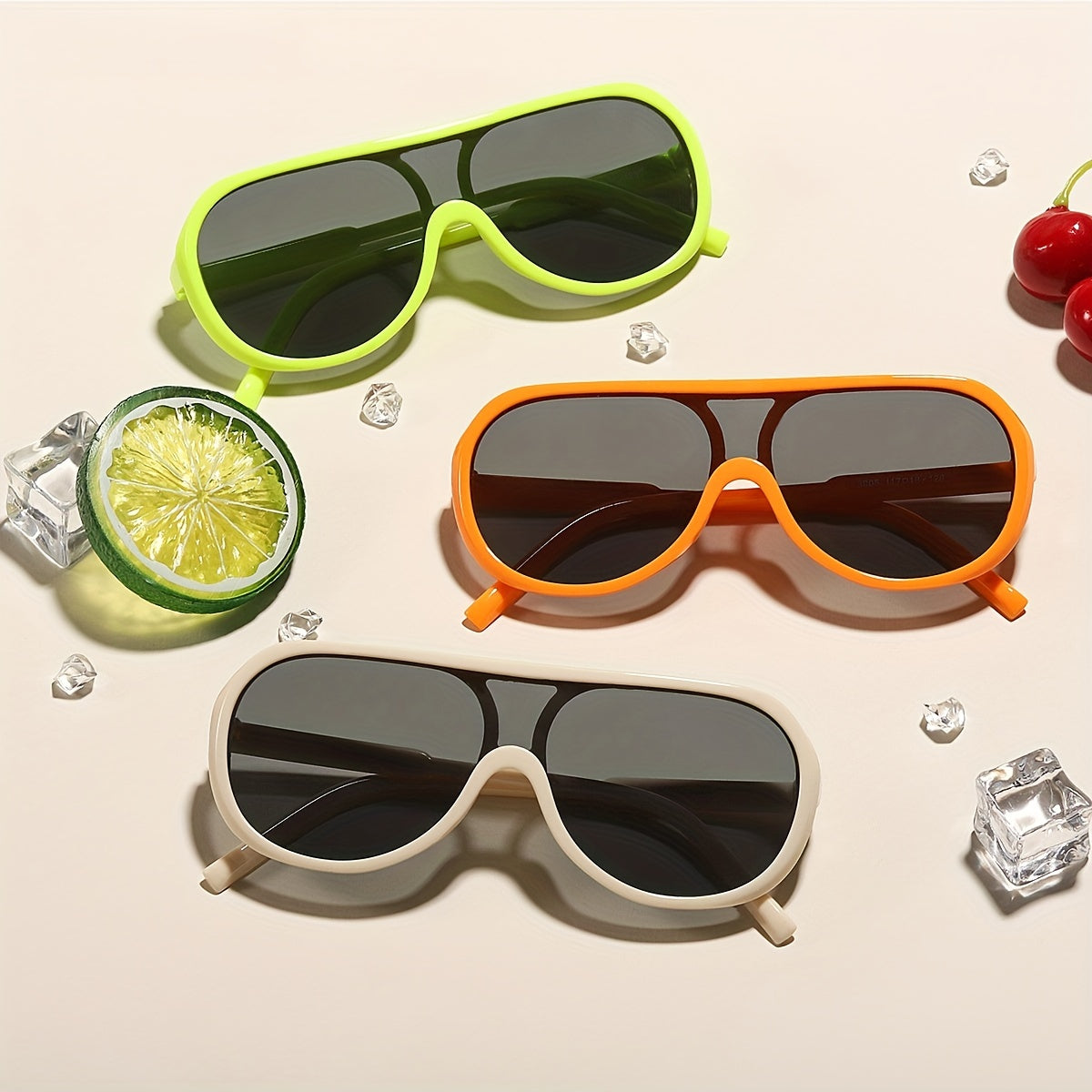 Teen Casual Candy Frame Sunglasses