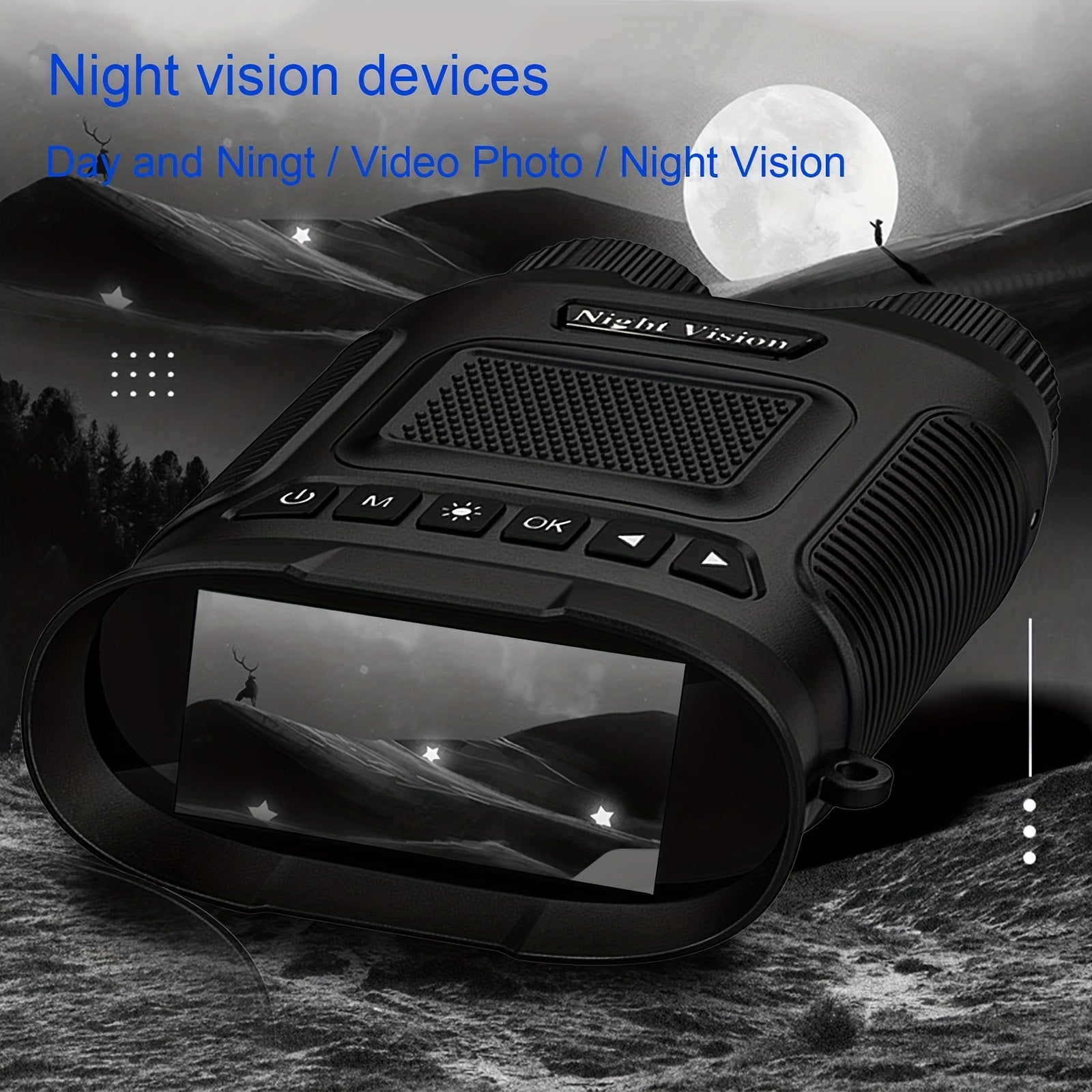 Infrared Night Vision Binoculars USB Rechargeable
