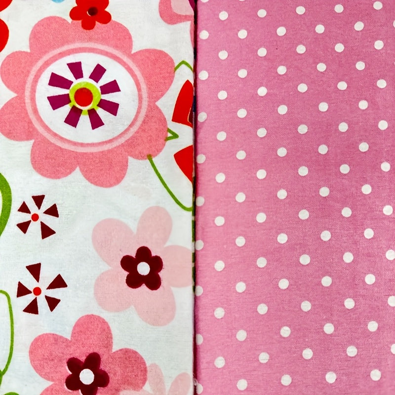 4pcs MIIYOUNG Blanket Square Printed Polyester Fiber Woven Mixed