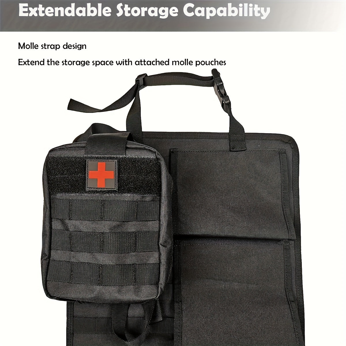 Car Seat Back Organizer with Multiple Pockets for Truck SUV MPV Van