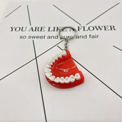 Colorful Teeth Keychain for Men