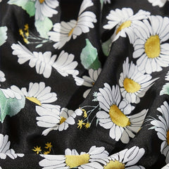 Daisy Print Triangle Scarf Headband Hair Decoration
