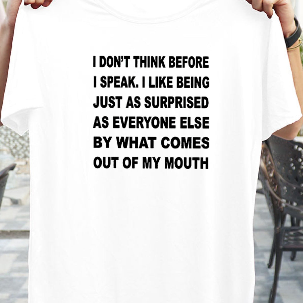 Letter Graphic Short Sleeve T-shirt Solid Loose Crew Neck Comfort