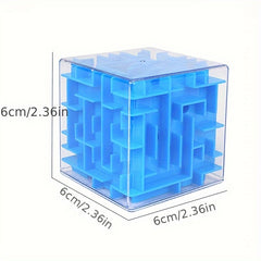 3D Cube Maze Marble Run ABS Puzzle Toy for Kids