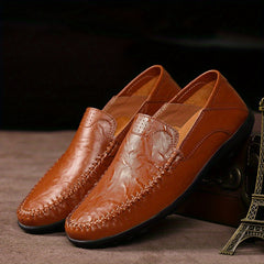 Men's Moc Toe Loafer Shoes Non slip Slip On Shoes Spring And Summer
