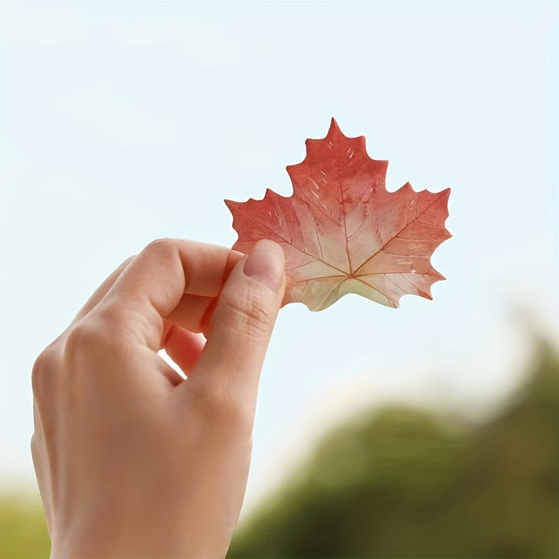 Bright Leaves Sticky Notes 30 Sheets Easy To Post Home Office Notebook