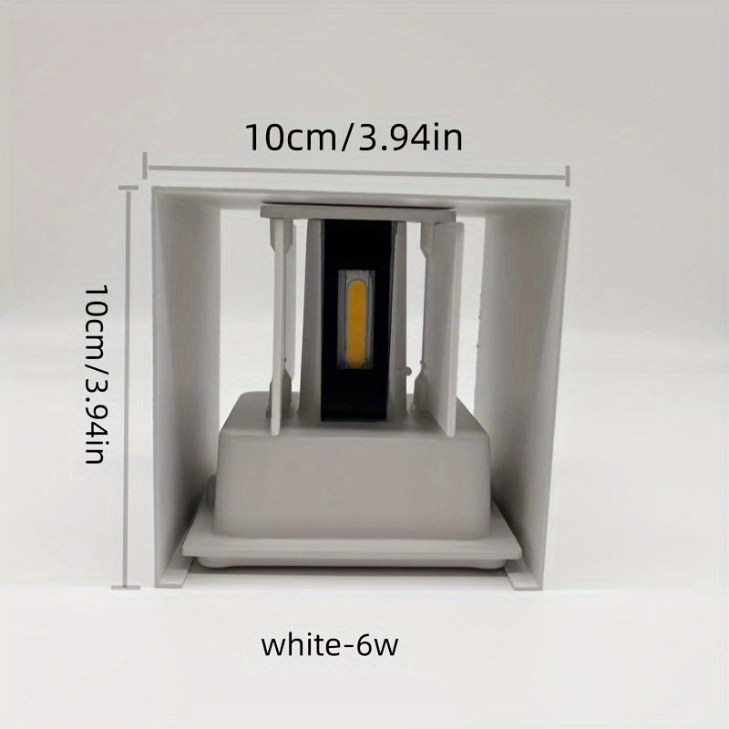 SUNMEIYI 12W LED Wall Light Outdoor Waterproof IP65 Porch Garden Wall Lamp