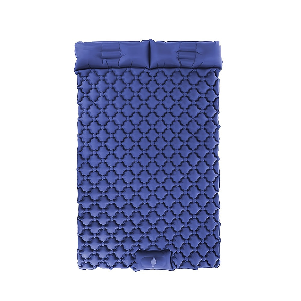 KORAMAN Inflatable Camping Sleeping Mat & Pillow for 2 People