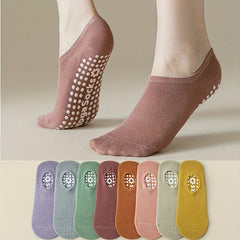 Non Slip Yoga Socks Low Cut Breathable Sports Socks For Pilates Barre Ball