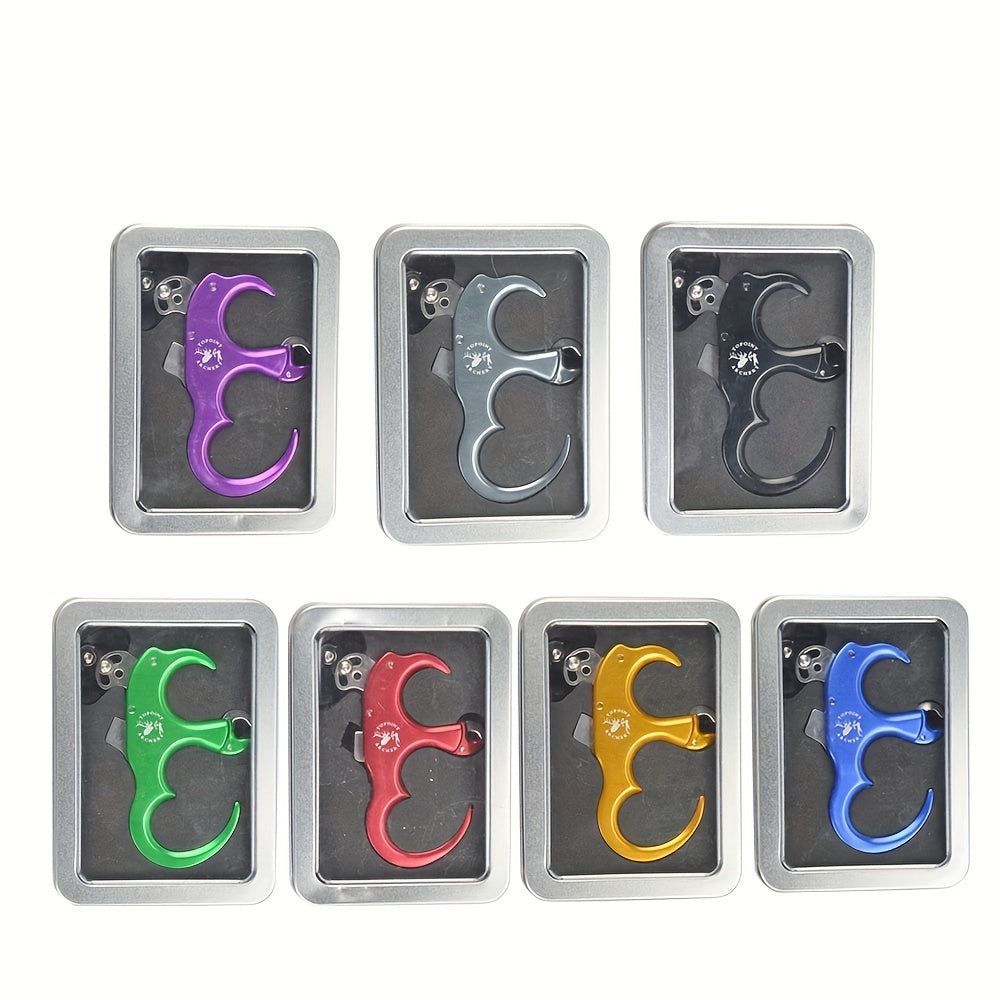 Aluminum Alloy Bow Release Aid 4 Fingers for Compound Bow