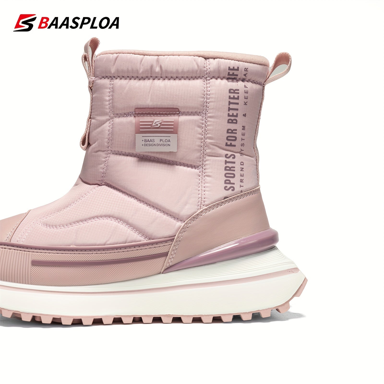 Women's Non slip Chunky Snow Boots High Top Hiking Boots