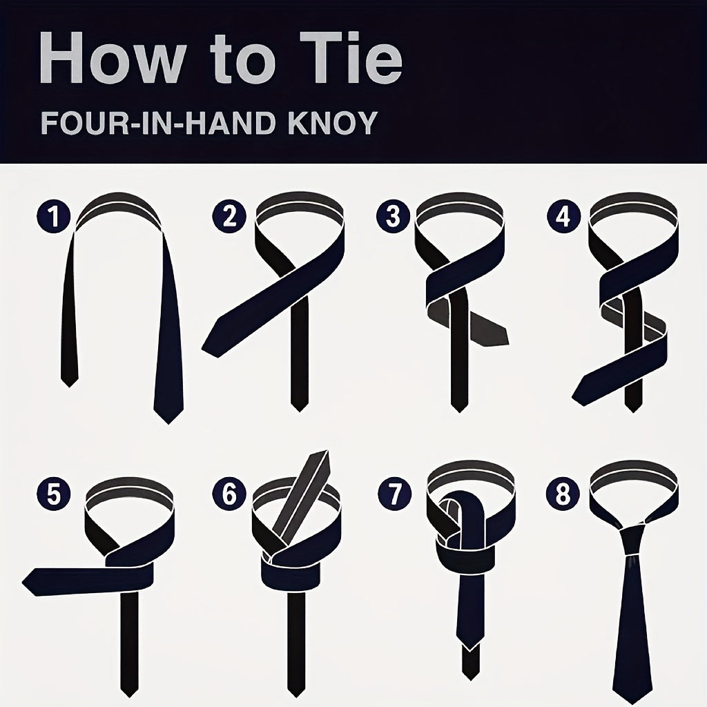 Men's Business Ties Formal Suit Striped Tie Birthday