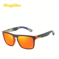 Men's Polarized Colorful Film Sunglasses for Outdoor Sports