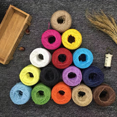 16pcs Cross Stitch Embroidery Set Portable Crochet Cotton Thread DIY Knitted