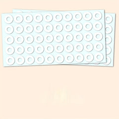 Adhesive Hole Reinforcement Stickers for Loose Leaf Books