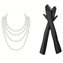 1920s Masquerade Party Costume Accessory Set