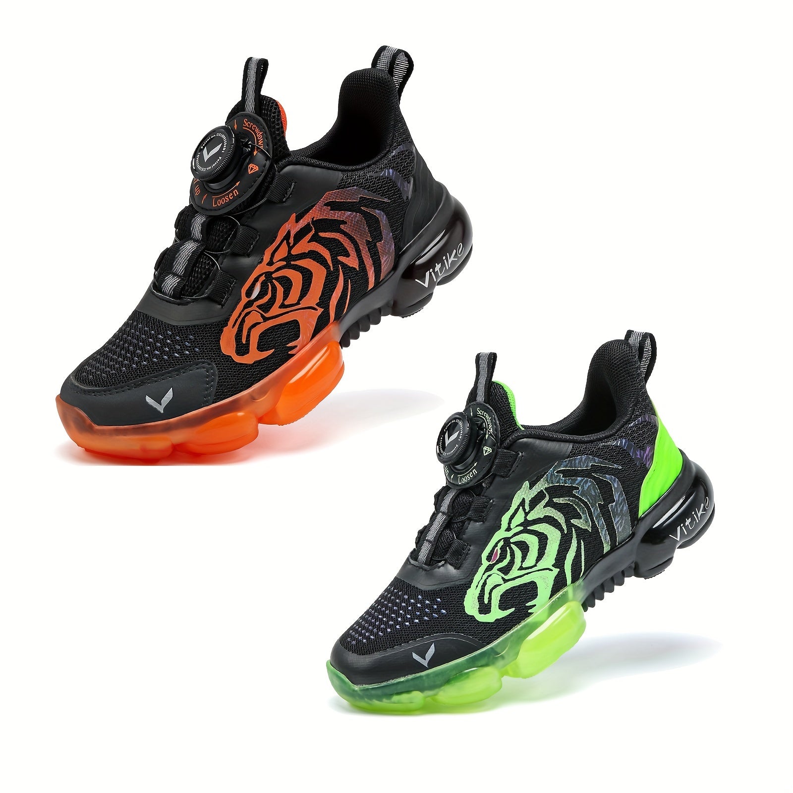 Kids Sneakers Mesh Breathable Lightweight Running Shoes Sports Shoes