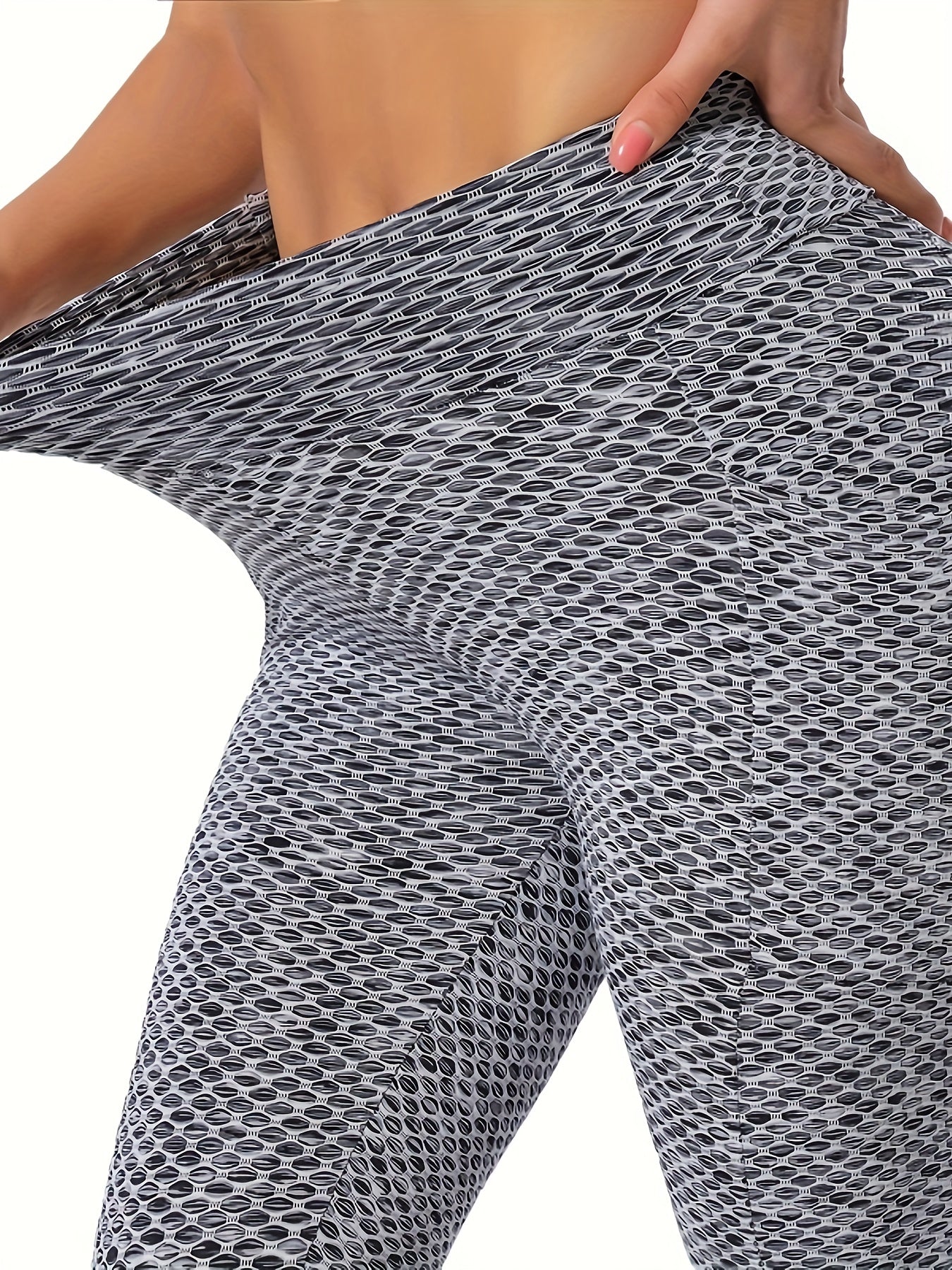 High Waist Yoga Cropped Pants for Women