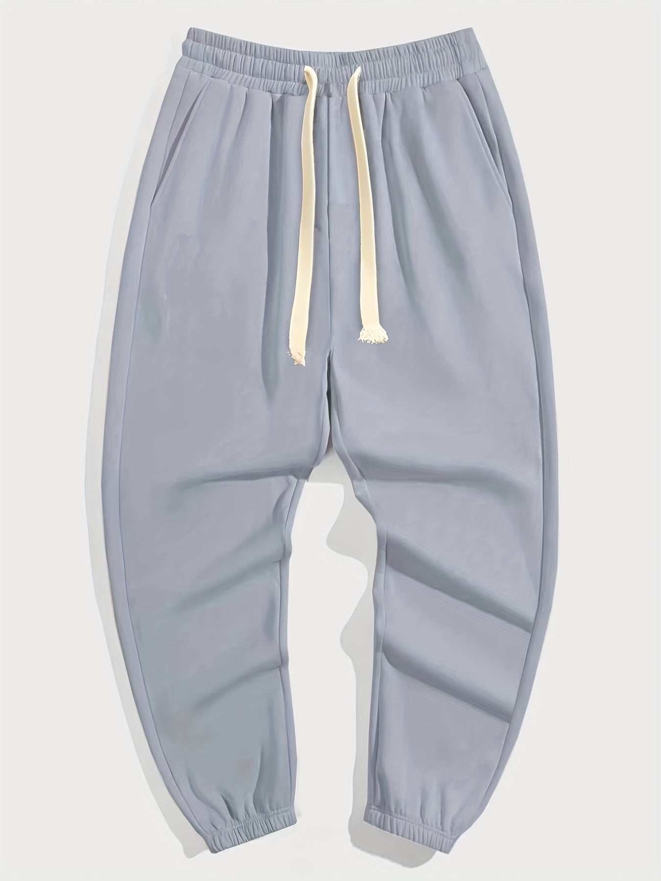 Funny Sheet Ghost Vomiting Rainbow Print Drawstring Sweatpants Loose Fit Pants