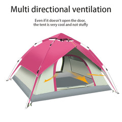 Portable Automatic Tent Waterproof 2 Ground Vents Camping Accessory