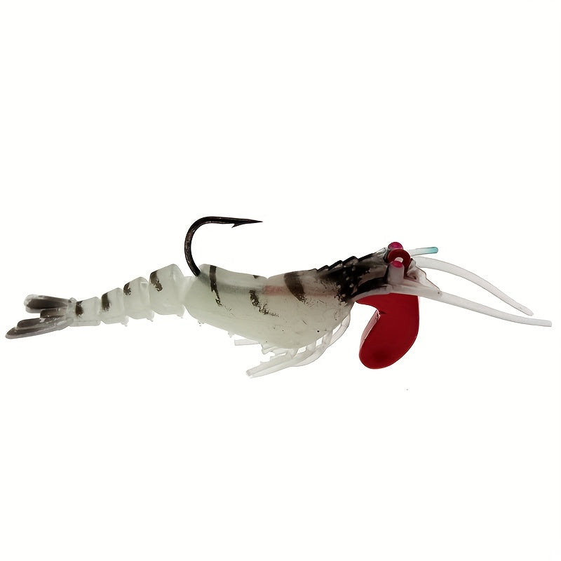 5pcs Shrimp Soft Lures for Freshwater and Saltwater Fishing