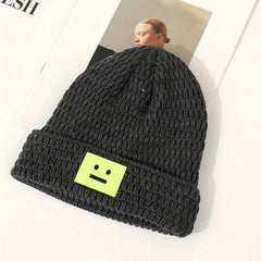 Hot Plush Woolen Hat Street Style Knitted Hat For Men And Women
