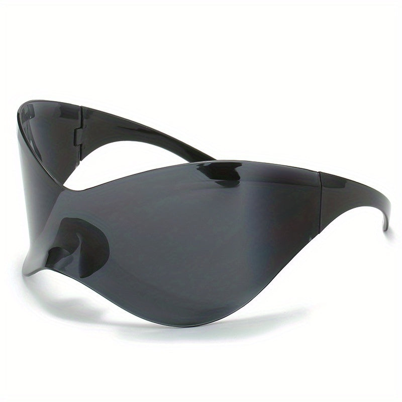 Y2K Wrap Around Sunglasses For Women Men Shield Glasses UV400
