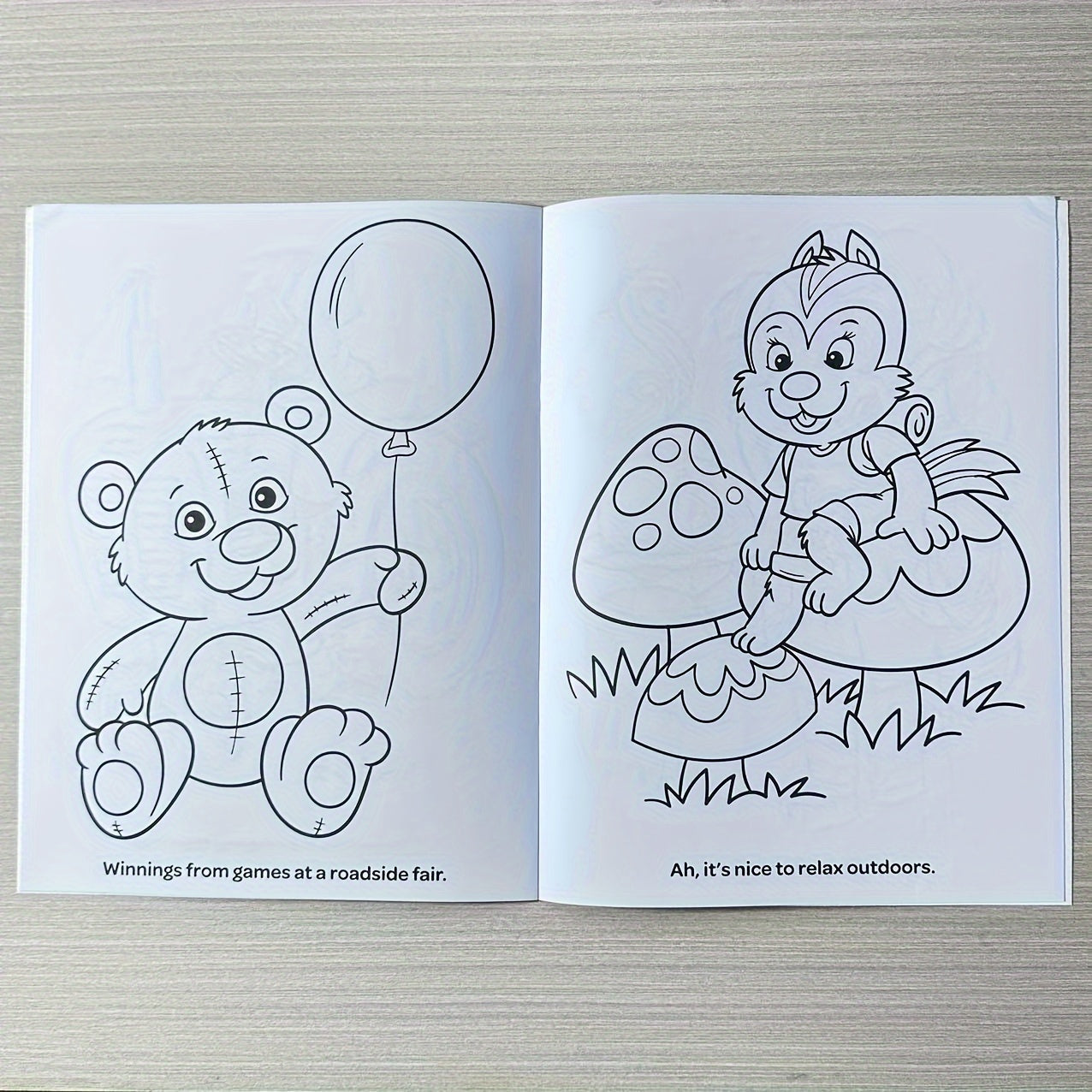 1pc Animal Cartoon Coloring Book - Fun & Creative Activity Book
