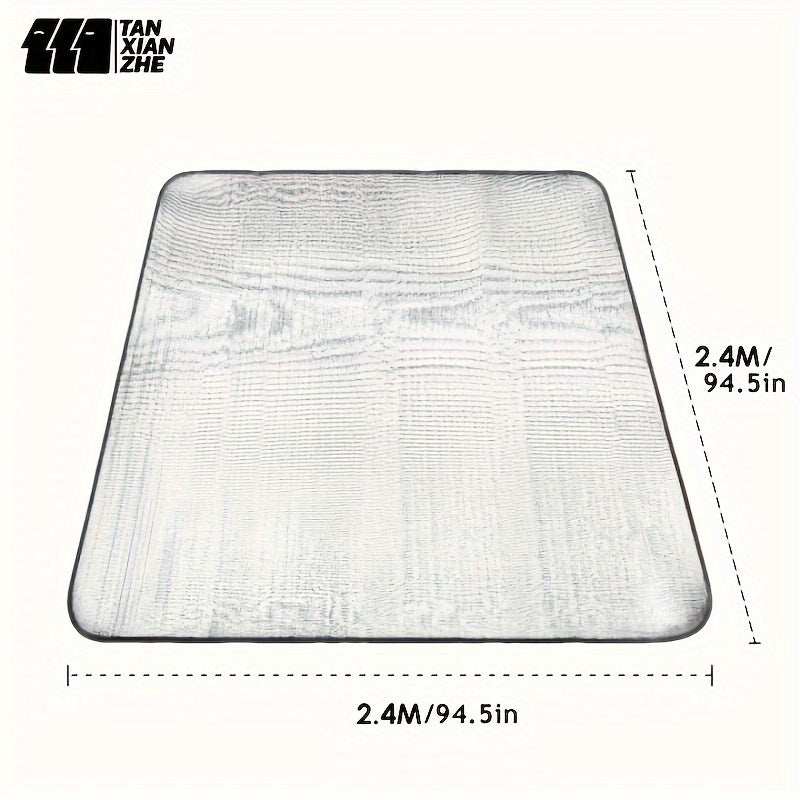 TANXIANZHE Double Sided Aluminum Film Moisture Repellent Waterproof Mat