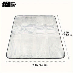 TANXIANZHE Double Sided Aluminum Film Moisture Repellent Waterproof Mat