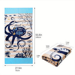 High Microfiber Beach Towel Quick Drying Soft Absorbent Beach Towel