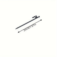 4pcs Steel Tent Nails Heavy Duty Awning Stakes - Outdoor Hiking Gardening Canopy