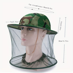 Sun Protection Bucket Hat with Mesh Shield for Ultimate Protection