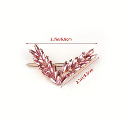 Crystal Hair Clip Head Jewelry Hair Accessories Headwear