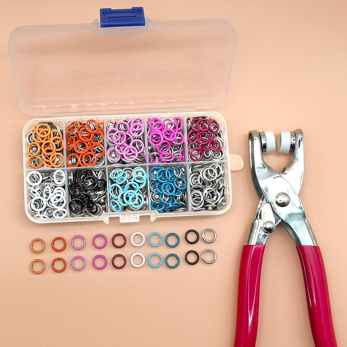Snap Fasteners Pliers Tool Case Set