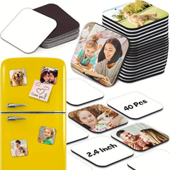 Sublimation Blank Fridge Magnets for Home & Office Decor