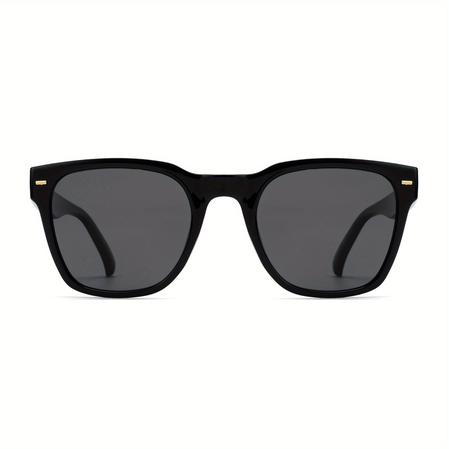 OUWEN Square Polarized Sunglasses Retro Men Sun Glasses UV400