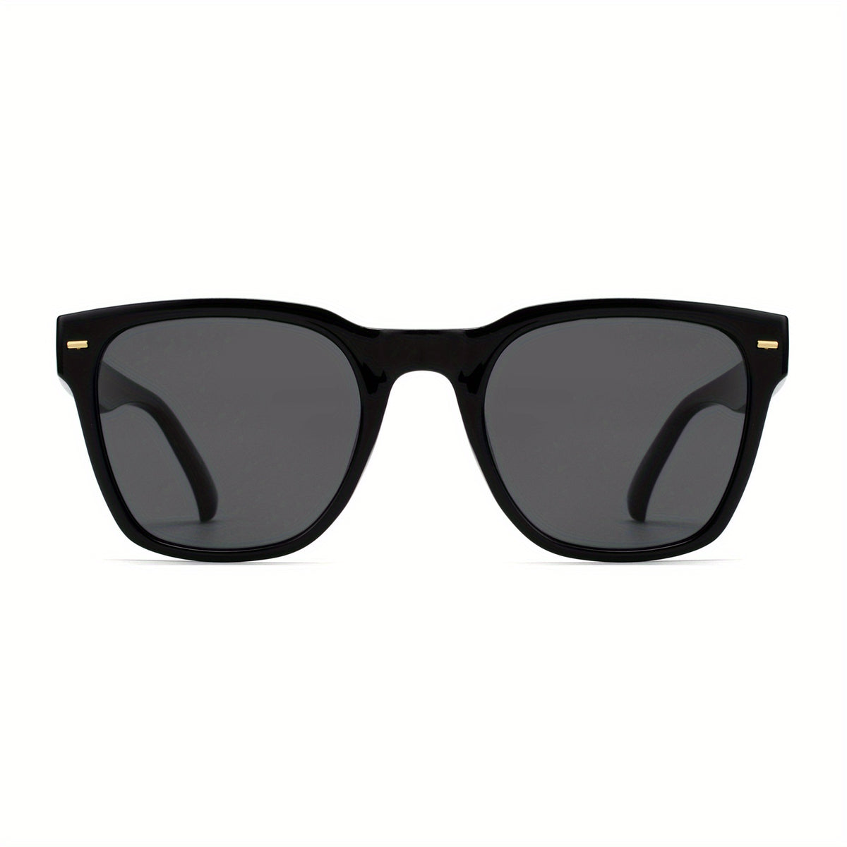 OUWEN Square Polarized Sunglasses Retro Men Sun Glasses UV400