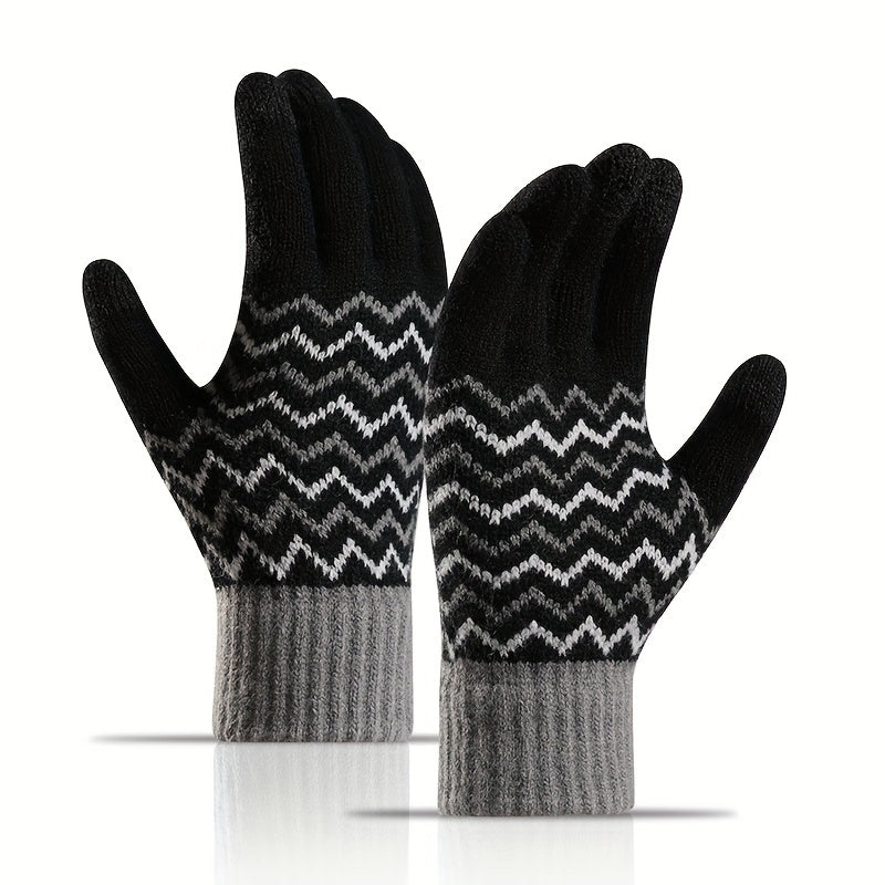 Winter Touch Screen Knitted Warm Gloves