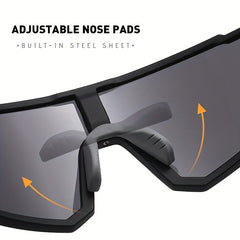 Sports Sunglasses Polarized Lens UV Protection Men's Outdoor Sunglasses