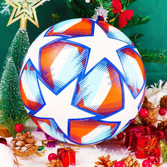 Custom Seamless No 5 Soccer Ball Game Weight Durable Long Lasting with Pump