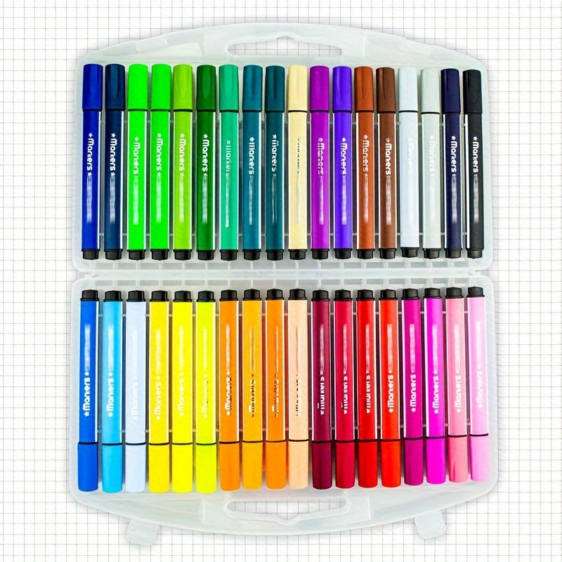 Washable Watercolor Pens 12/24/36 Colors Kids Safe
