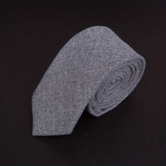 Men's Striped Solid Necktie Business Wedding Party Necktie
