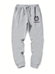 Vegetarian Casual Graphic Drawstring Joggers Men's Sweatpants