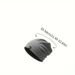 Men's Breathable Skull Hat Outdoor Windproof Coldproof Ear Protection